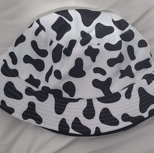 SOLD Cow print bucket hat